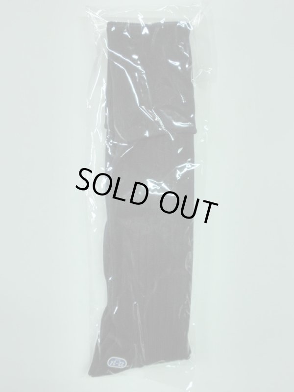 サッカーソックス(単色)　黒