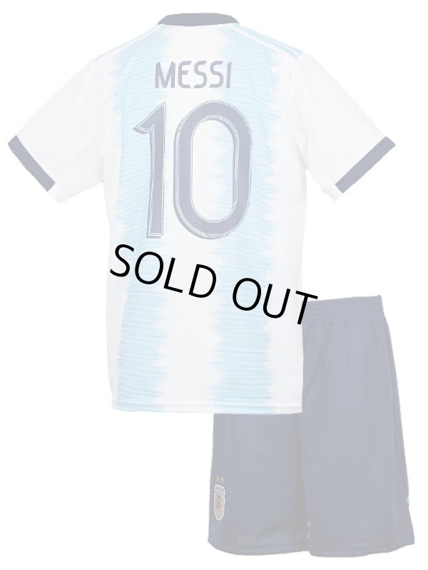 キッズ・ジュニア用 レプリカ サッカーユニフォーム 2019アルゼンチン代表 10メッシ