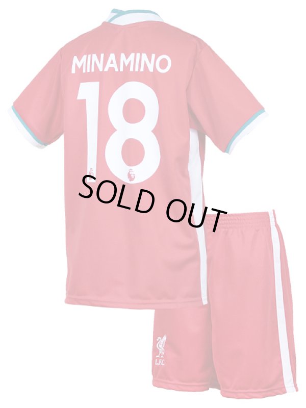 キッズ・ジュニア用 レプリカ サッカーユニフォーム 20-21リヴァプール 18南野