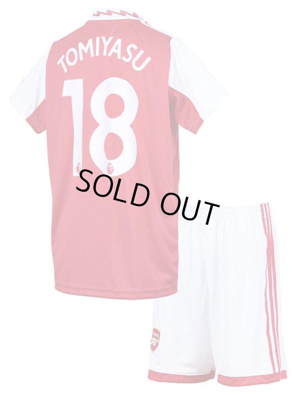 キッズ・ジュニア用 レプリカ サッカーユニフォーム 22-23アーセナル 18冨安