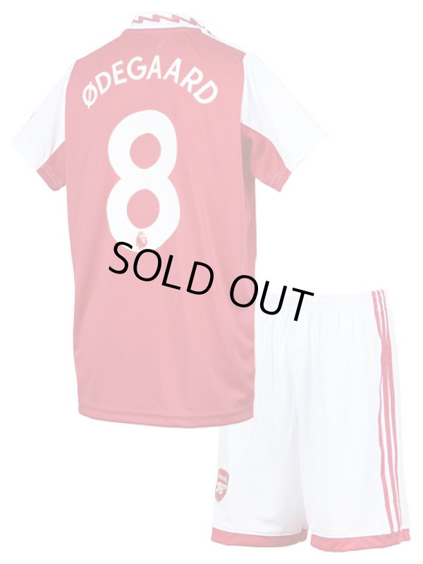 キッズ・ジュニア用 レプリカ サッカーユニフォーム 22-23アーセナル 8ウーデゴール