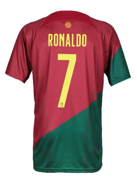 レプリカ サッカーユニフォーム 2022ポルトガル代表 7ロナウド